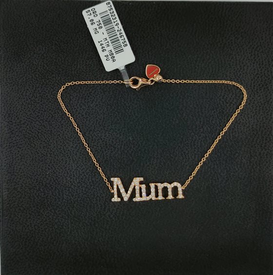 Bracciale Sangiorgi Preziosi Donna in Oro rosa Diamante VB28007DPS - VB28007DPS